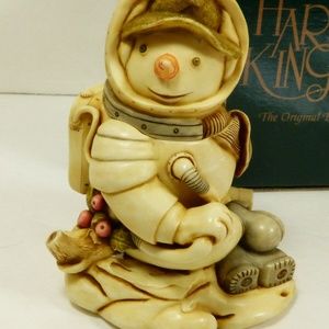 Harmony Kingdom box TJSESN01 Blue Moon Astronaut snowman figurine box NIB